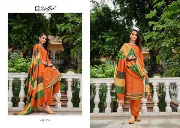 Zulfat Nusrat Pure Wool Pashmina Designer Exclusive Dress Material Collection